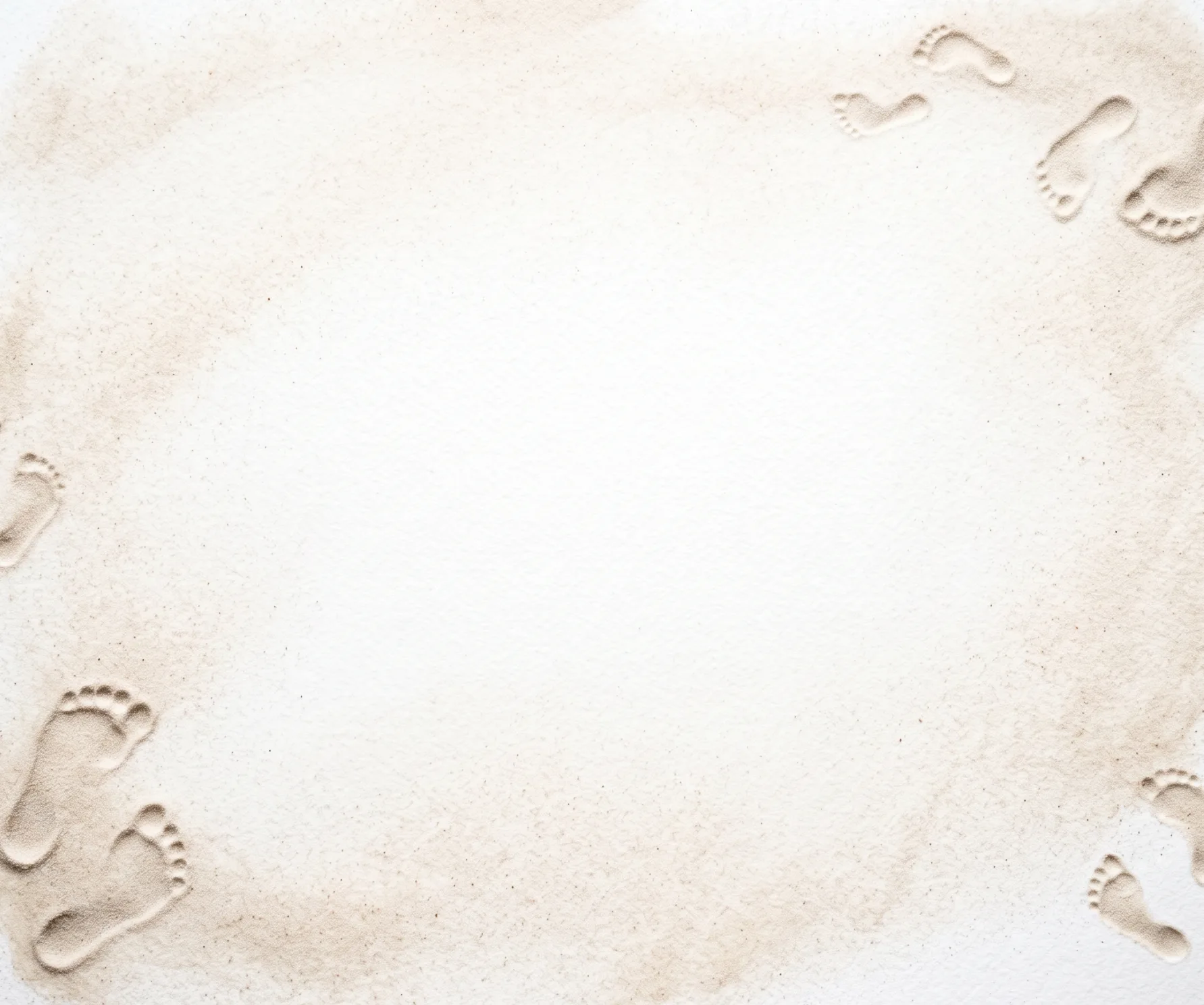 Footprints in the Sand 1 memorial template