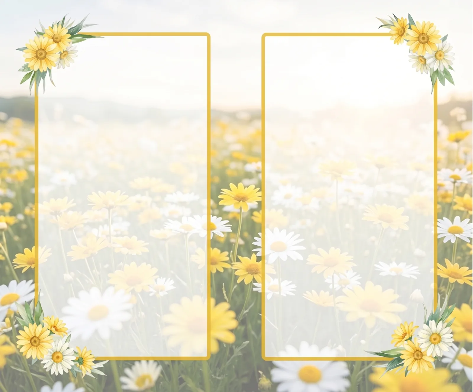 Wildflower Meadow memorial template