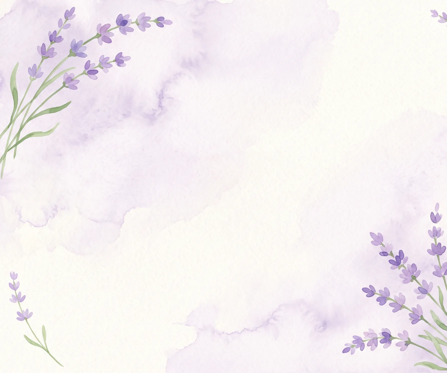 Lavender Memorial Card 4 memorial template