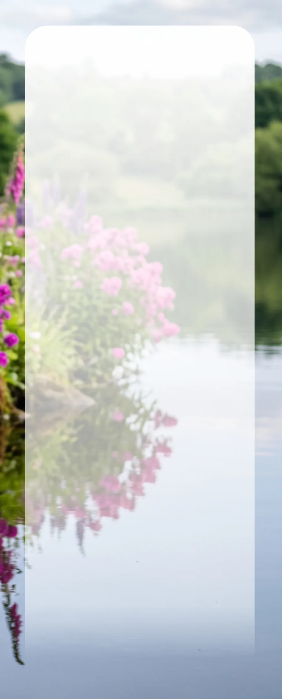 Riverside Blossom memorial template