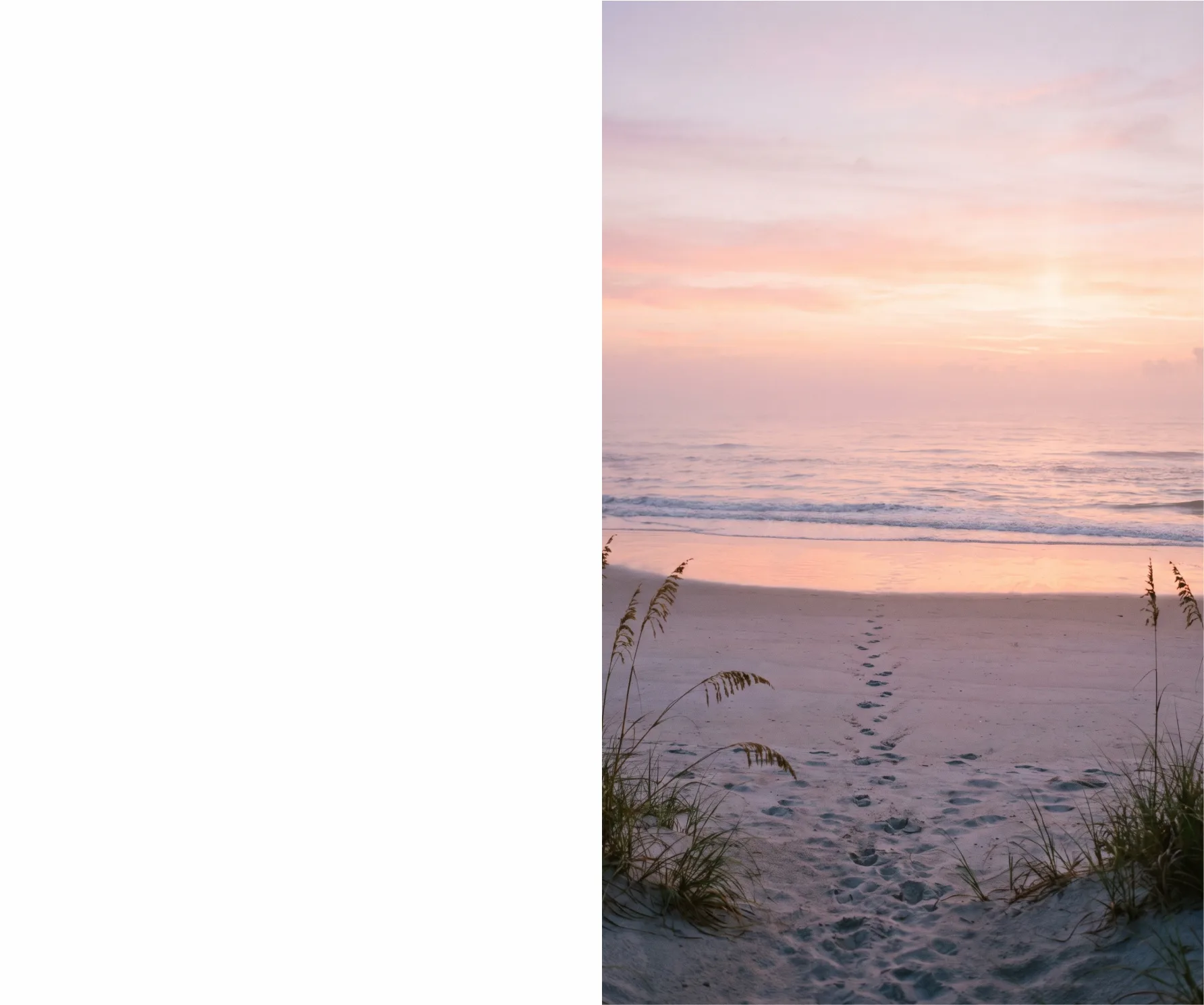 Footprints in the Sand 7 memorial template