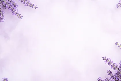Lavender Mist memorial template