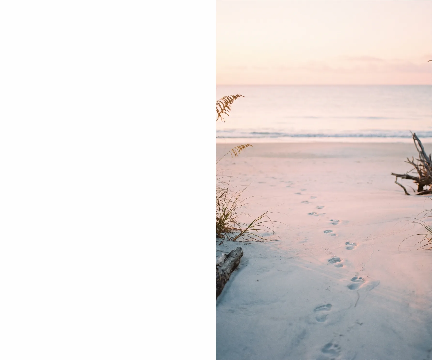 Footprints in the Sand 5 memorial template